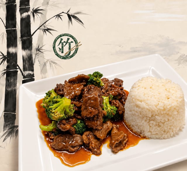 Beef with Broccoli.