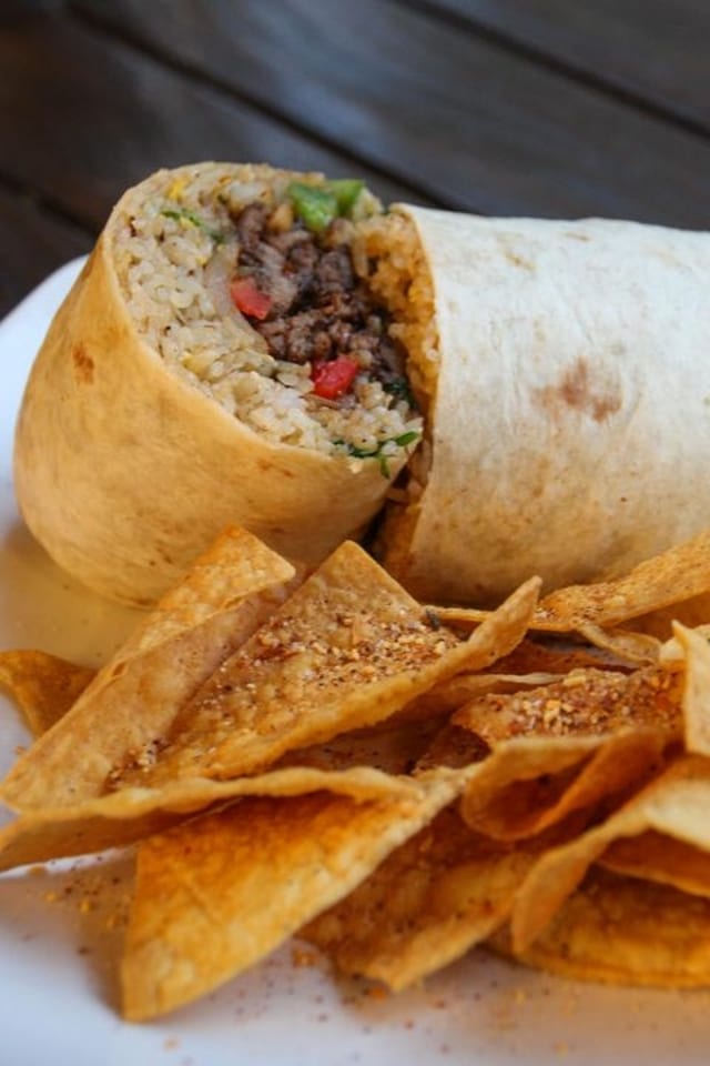 Beef Bulgogi Burrito.