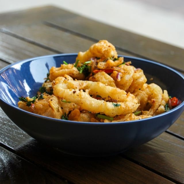 Asian Style Calamari.